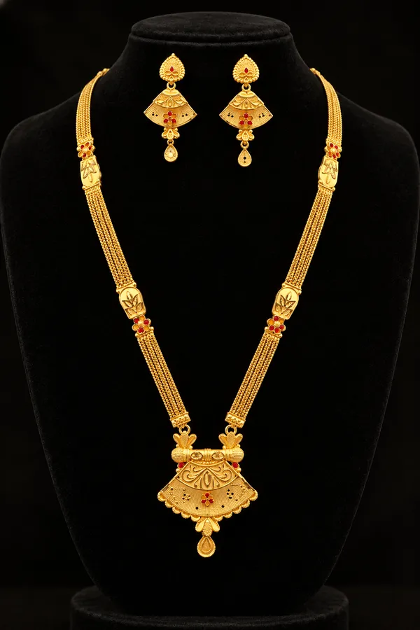 1_GM_Gold_Plated_Tirumla_long_necklace_set
