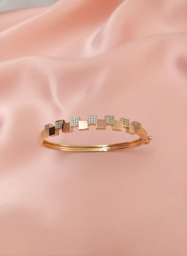 Cubic_cat_Anti_Tarnish_Bracelet