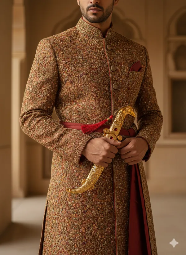 Wedding_Maharaja_Golden_Elegent_Kataar