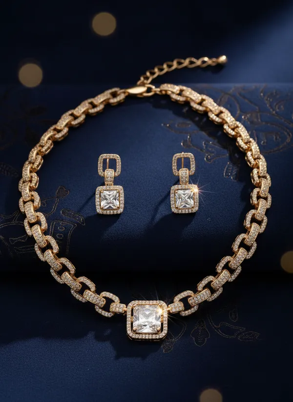 Zoid_American_Diamond_Zirconia_White_Necklace_Set