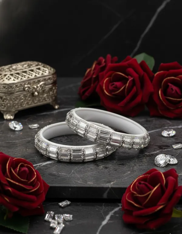 Emerald-Cut_Diamond_White_Cubic_Studd_Kundan_Bangles
