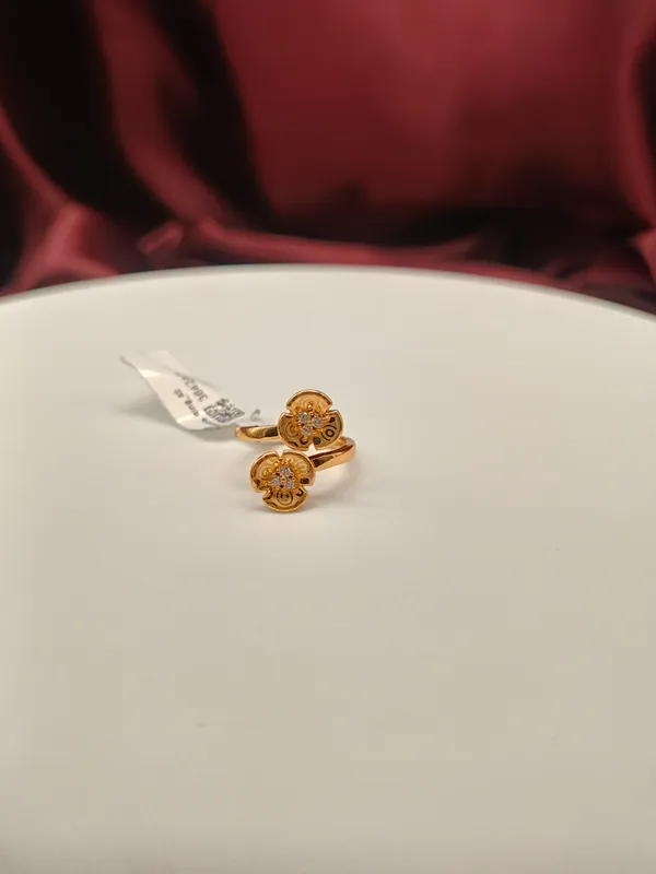 Gold_Plated_Lotus_Amrican_Diamond_Ring