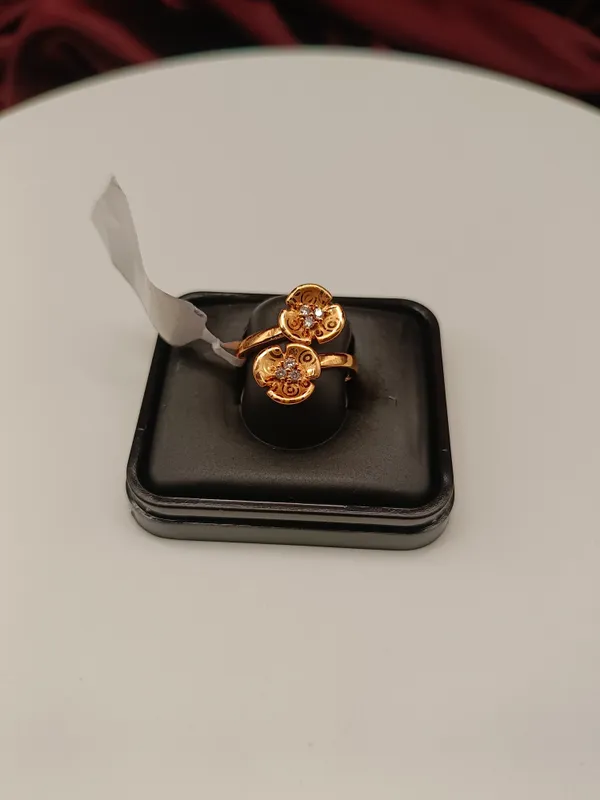 Gold_Plated_Lotus_Amrican_Diamond_Ring