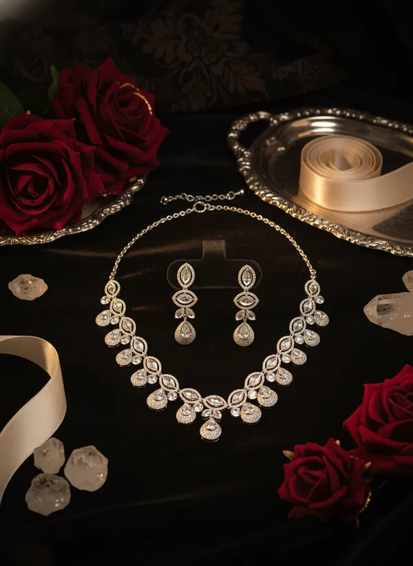 Silver_Janelle_Zirconia_American_Diamond_Jewellery_Set