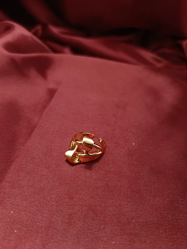 Voguish_18K_Gold-Plated_Abstract_Openable_Finger_Anti_Tarnish_Ring