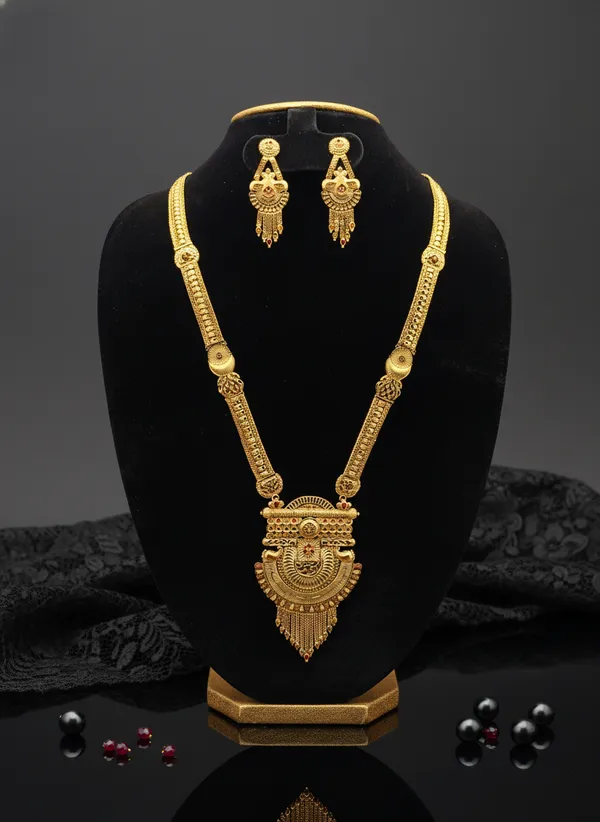 Petal_Gold_Plated_Rani_Haar_Set