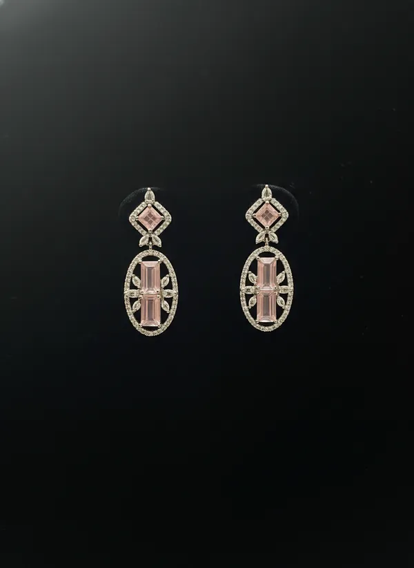 Pink_Cubic_Victorian_American_Diamond_Zirconia_Earings
