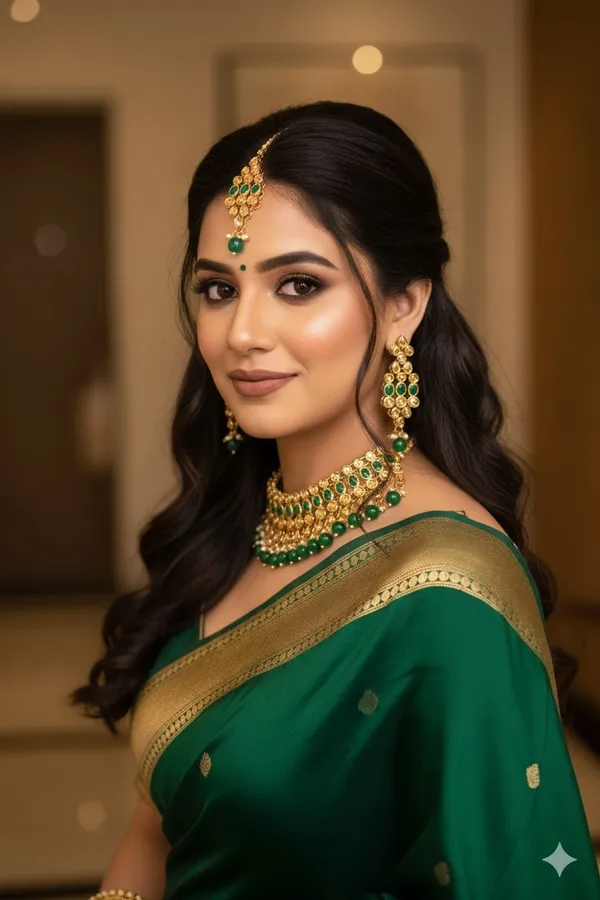 Emerald_Green_Gold_Duck_Kundan_Necklace_Set