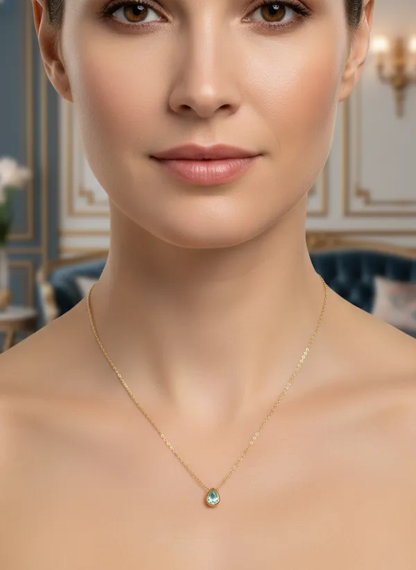 Heart_diamond_studd_Anti_tarnish_chain