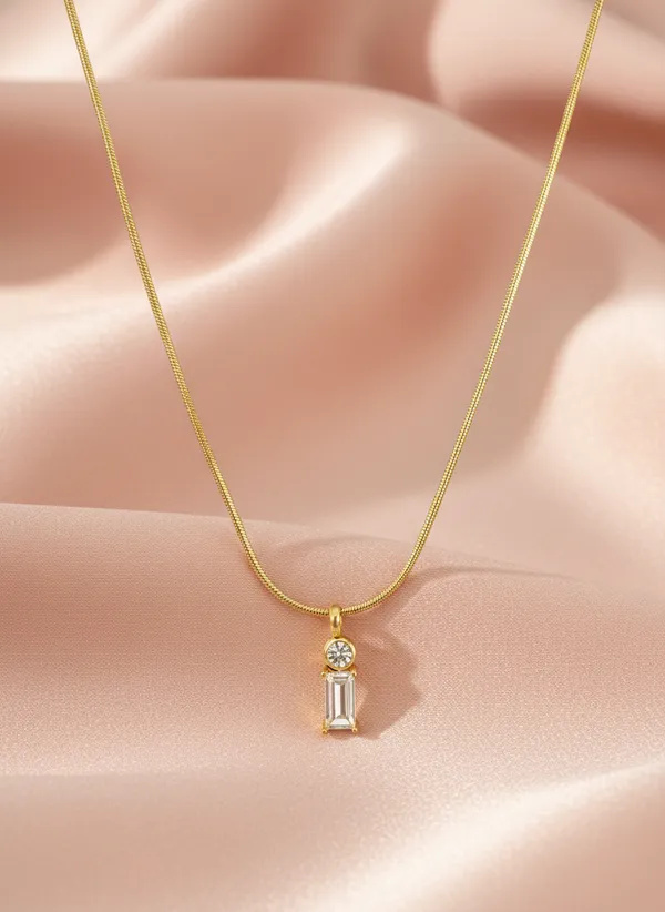 Heart_diamond_studd_Anti_tarnish_chain