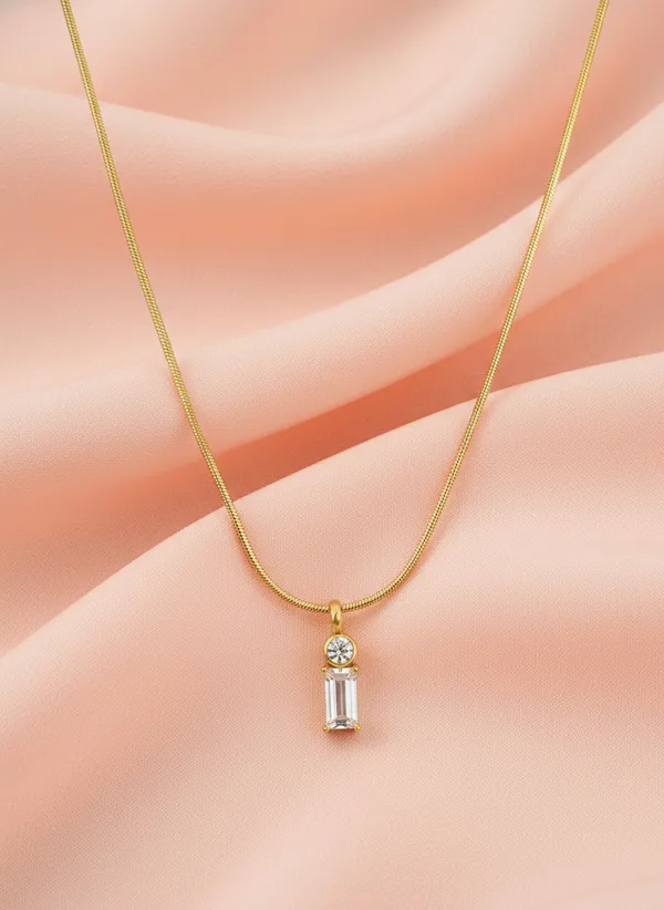 Heart_diamond_studd_Anti_tarnish_chain