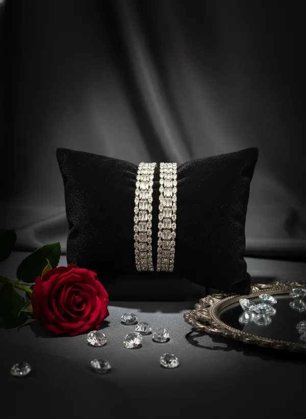 Rhodium-Plated_White_Cubic_Zirconia_Studded_Handcrafted_Luxe_Bangles_For_Women