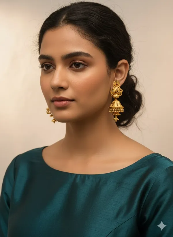 Vaishnav_Gold_Plated_18K_Jhumka_Earings