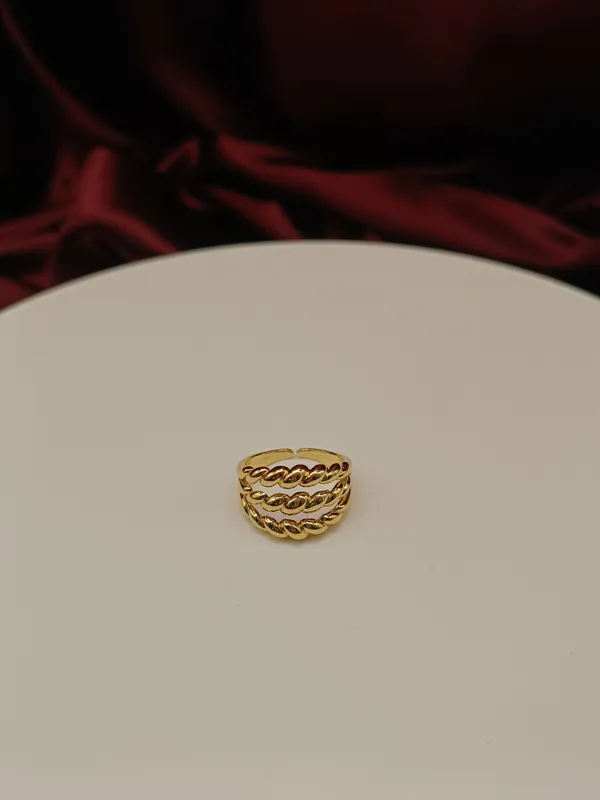 Tri_Noted_Voguish_18K_Gold-Plated_Abstract_Openable_Finger_Anti_Tarnish_Ring