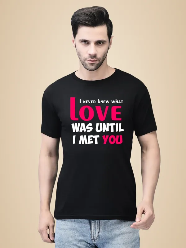 Black_Cotton_Printed_Crew_Neck_Half_Sleeve_T-Shirt_For_Men