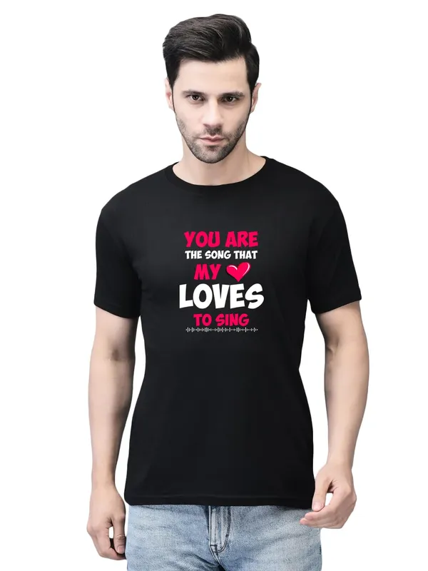 Black_Cotton_Printed_Crew_Neck_Half_Sleeve_T-Shirt_For_Men