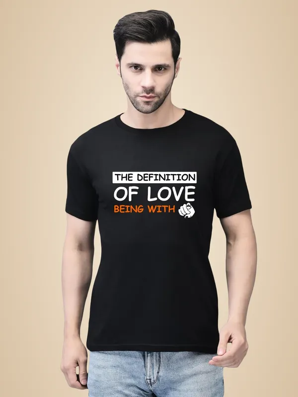 Black_Cotton_Printed_Crew_Neck_Half_Sleeve_T-Shirt_For_Men