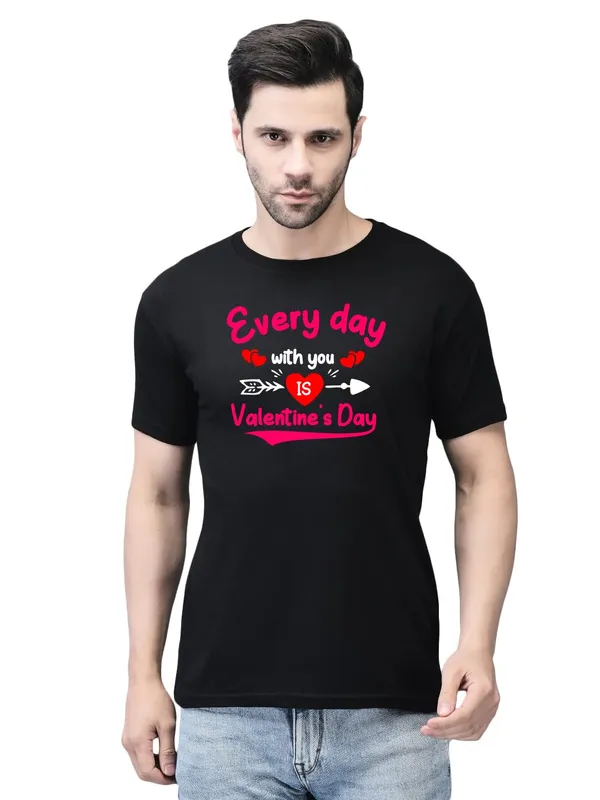 Black_Cotton_Printed_Crew_Neck_Half_Sleeve_T-Shirt_For_Men