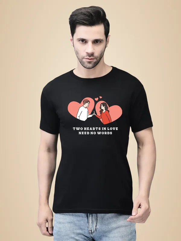 Black_Cotton_Printed_Crew_Neck_Half_Sleeve_T-Shirt_For_Men
