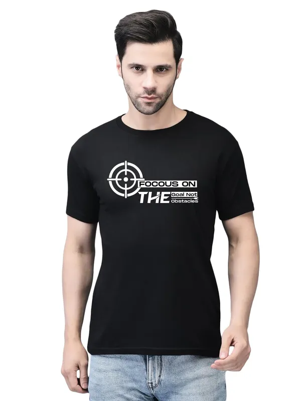 Black_Cotton_Printed_Crew_Neck_Half_Sleeve_T-Shirt_For_Men