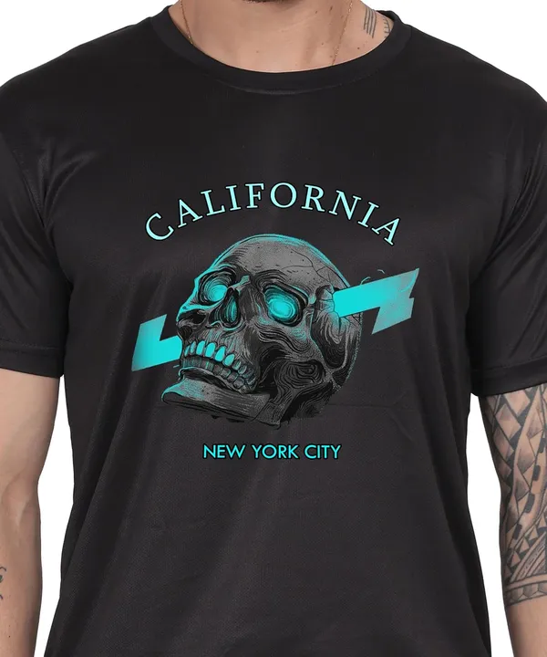 Black_Cotton_Printed_Crew_Neck_Half_Sleeve_T-Shirt_For_Men