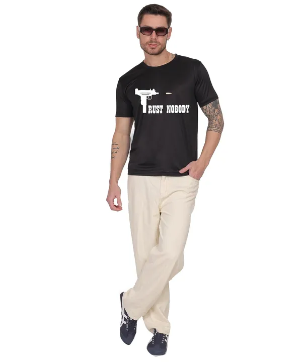 Black_Cotton_Printed_Crew_Neck_Half_Sleeve_T-Shirt_For_Men