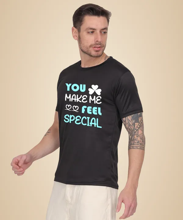 Black_Cotton_Printed_Crew_Neck_Half_Sleeve_T-Shirt_For_Men