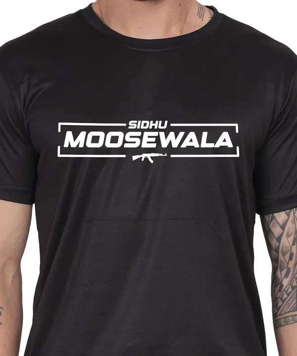 Black_Cotton_Printed_Crew_Neck_Half_Sleeve_T-Shirt_For_Men
