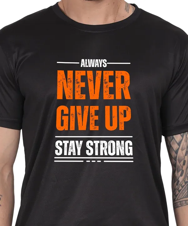 Black_Cotton_Printed_Crew_Neck_Half_Sleeve_T-Shirt_For_Men