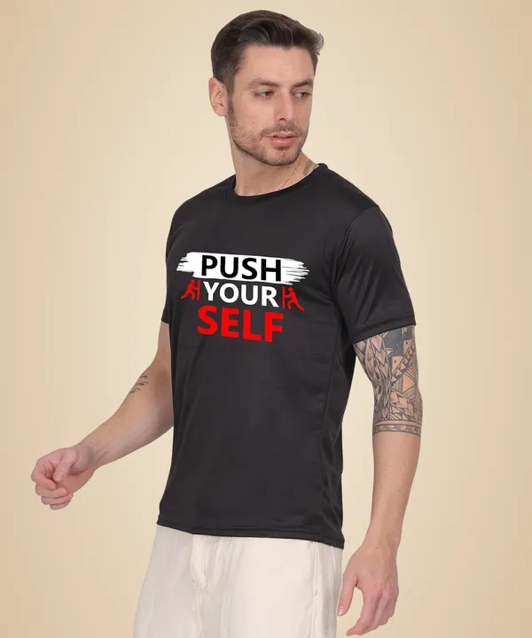 Black_Cotton_Printed_Crew_Neck_Half_Sleeve_T-Shirt_For_Men