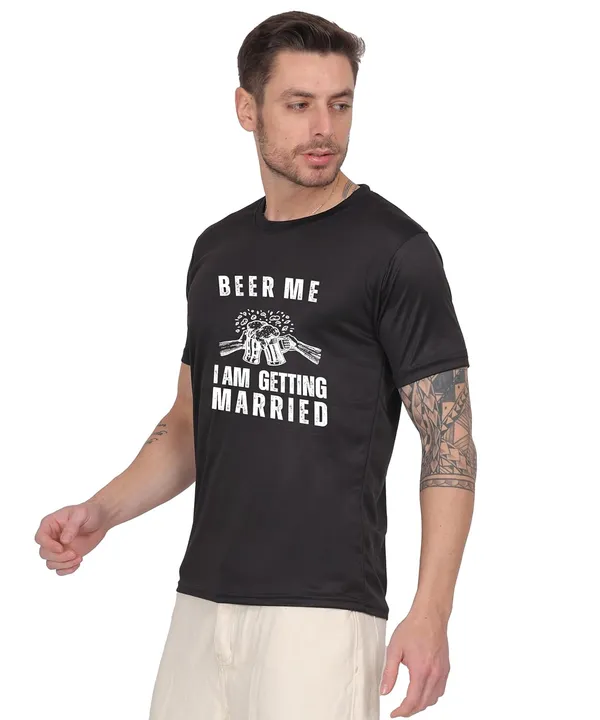Black_Cotton_Printed_Crew_Neck_Half_Sleeve_T-Shirt_For_Men