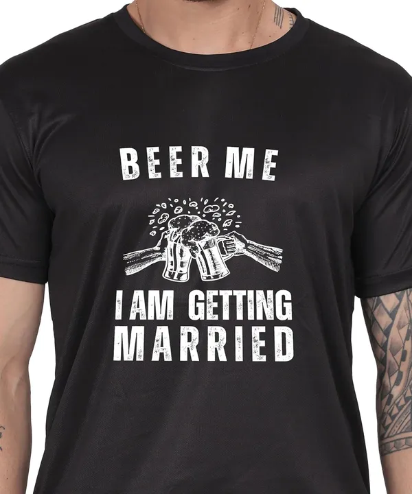 Black_Cotton_Printed_Crew_Neck_Half_Sleeve_T-Shirt_For_Men