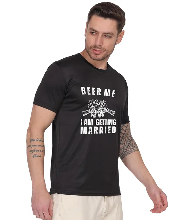 Black_Cotton_Printed_Crew_Neck_Half_Sleeve_T-Shirt_For_Men
