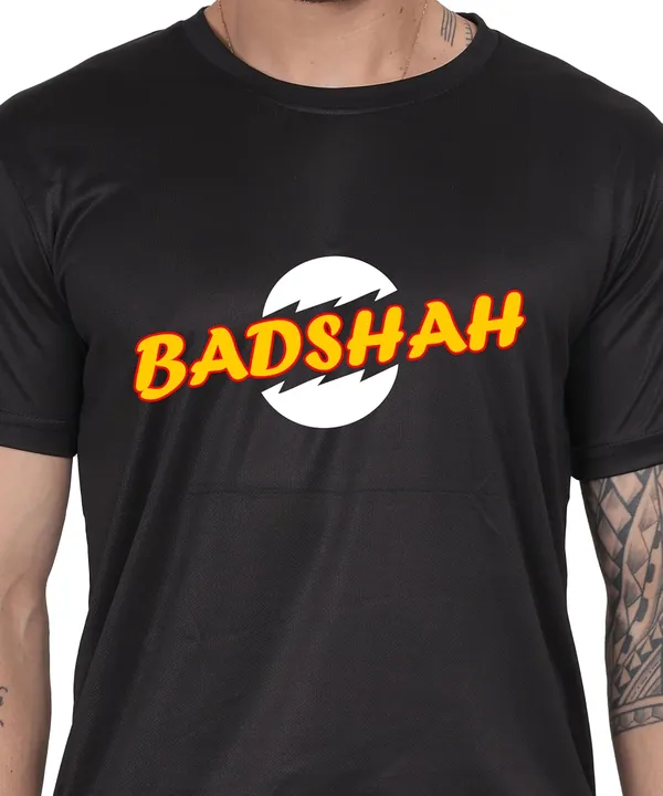 Black_Cotton_Printed_Crew_Neck_Half_Sleeve_T-Shirt_For_Men