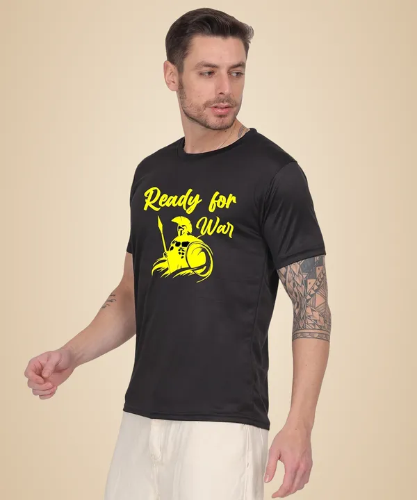 Black_Cotton_Printed_Crew_Neck_Half_Sleeve_T-Shirt_For_Men