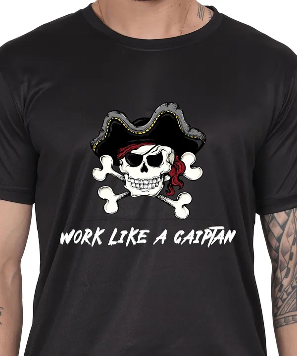 Black_Cotton_Printed_Crew_Neck_Half_Sleeve_T-Shirt_For_Men