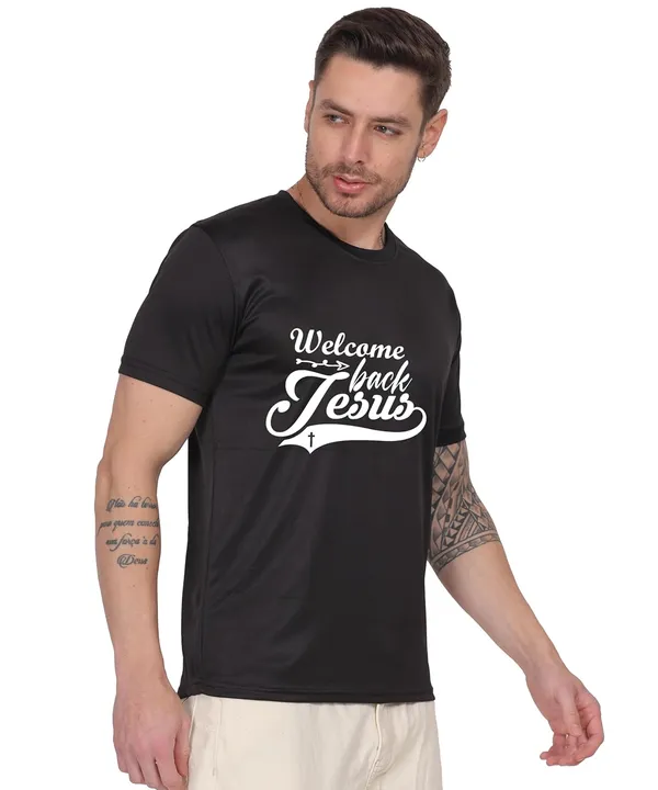 Black_Cotton_Printed_Crew_Neck_Half_Sleeve_T-Shirt_For_Men