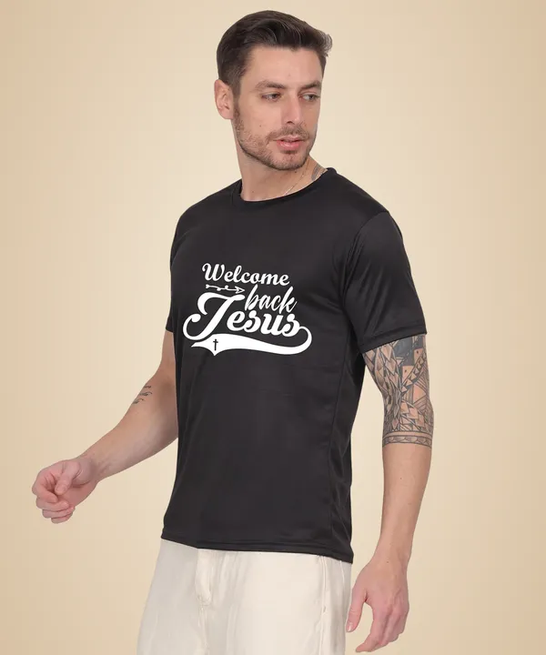 Black_Cotton_Printed_Crew_Neck_Half_Sleeve_T-Shirt_For_Men