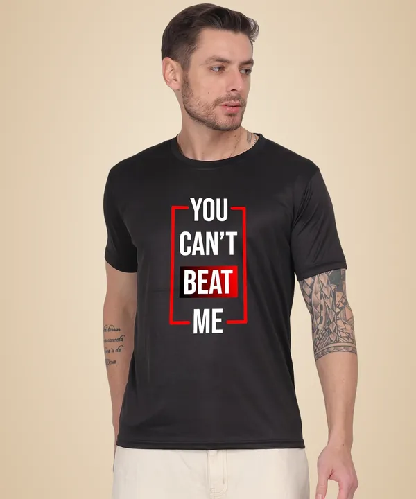 Black_Cotton_Printed_Crew_Neck_Half_Sleeve_T-Shirt_For_Men