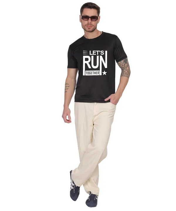 Black_Cotton_Printed_Crew_Neck_Half_Sleeve_T-Shirt_For_Men