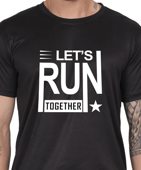 Black_Cotton_Printed_Crew_Neck_Half_Sleeve_T-Shirt_For_Men