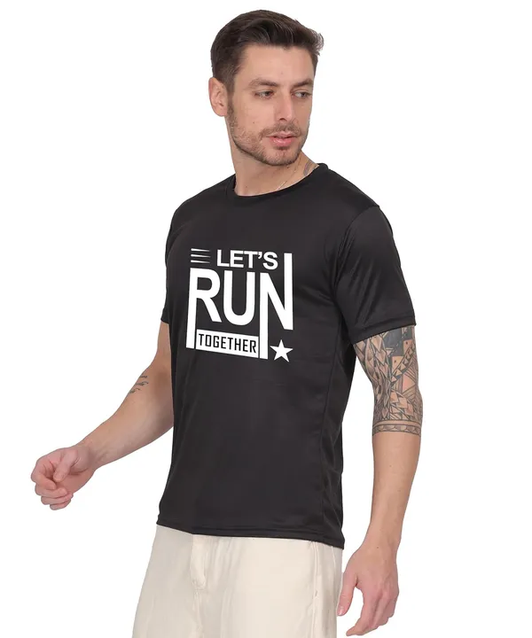Black_Cotton_Printed_Crew_Neck_Half_Sleeve_T-Shirt_For_Men