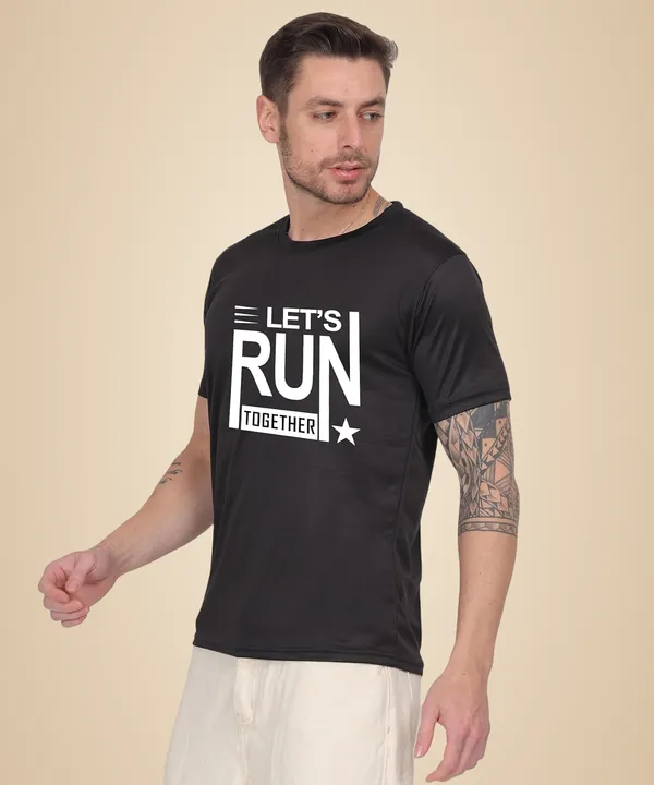 Black_Cotton_Printed_Crew_Neck_Half_Sleeve_T-Shirt_For_Men