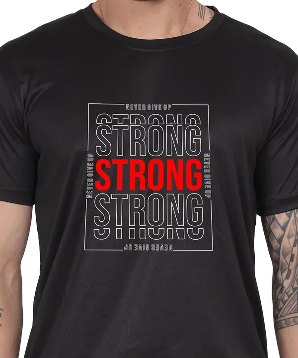 Black_Cotton_Printed_Crew_Neck_Half_Sleeve_T-Shirt_For_Men