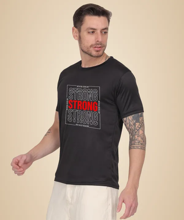 Black_Cotton_Printed_Crew_Neck_Half_Sleeve_T-Shirt_For_Men