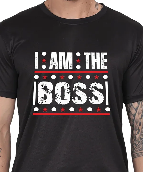 Black_Cotton_Printed_Crew_Neck_Half_Sleeve_T-Shirt_For_Men