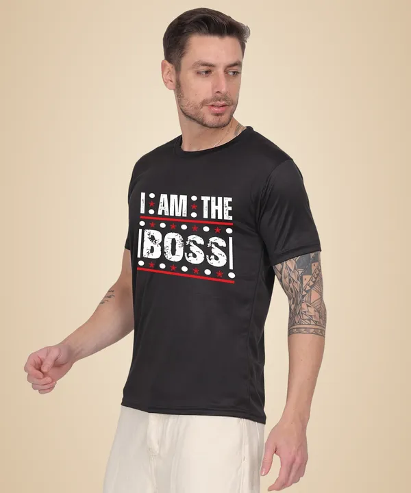 Black_Cotton_Printed_Crew_Neck_Half_Sleeve_T-Shirt_For_Men