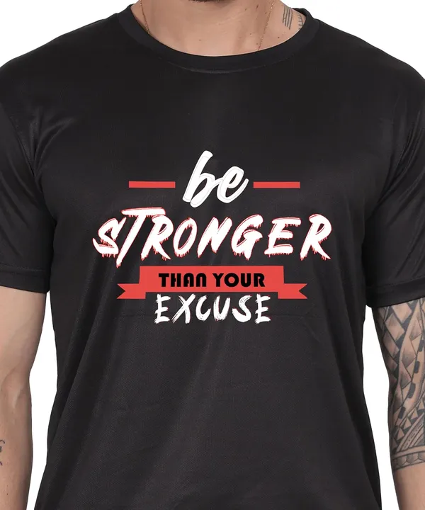 Black_Cotton_Printed_Crew_Neck_Half_Sleeve_T-Shirt_For_Men