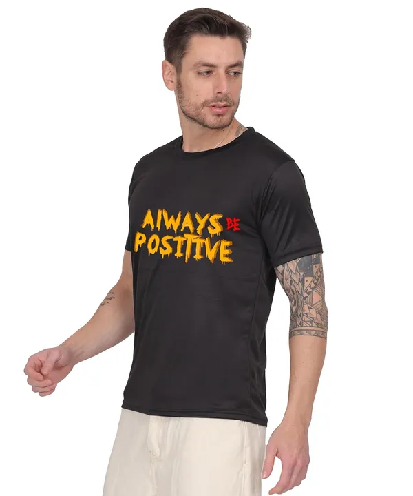 Black_Cotton_Printed_Crew_Neck_Half_Sleeve_T-Shirt_For_Men