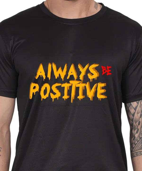 Black_Cotton_Printed_Crew_Neck_Half_Sleeve_T-Shirt_For_Men